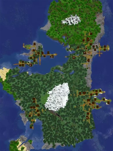 La Semilla Perfecta para Aldeas en Minecraft