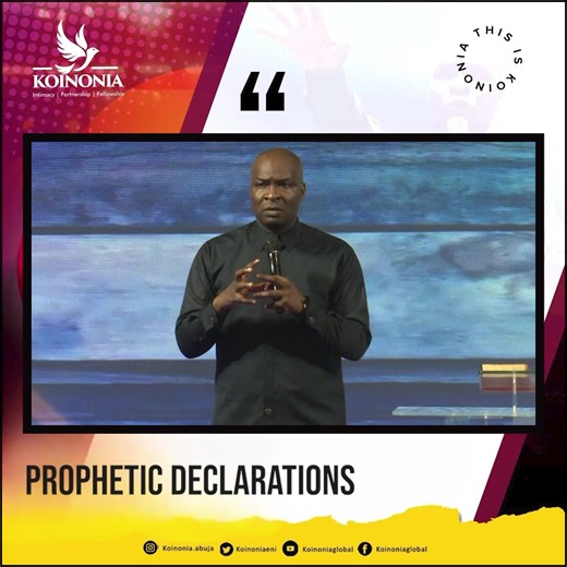 12K views · 1.8K reactions | PROPHETIC DECLARATIONS In the name of...