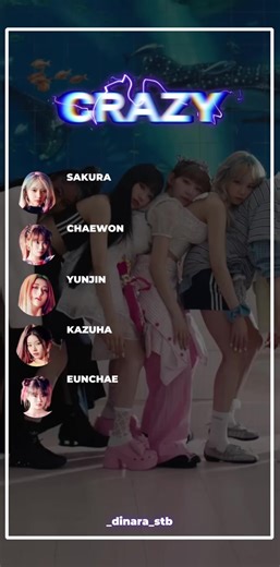 LE SSERAFIM Line Distribution