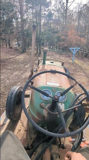 Oliver 550 tractor starting and running