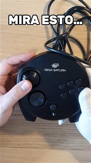 Check out this Saturn 3D controller! It was crazy for its time.