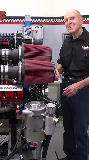 #tbt Oct 20 - The SuperTurbo roars to life for the 1st time 😈 👹 #bankspower #galebanks #duramax #diesel#supercharged #turbocharged #dyno #v8