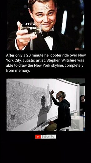 How Stephen Wiltshire drew the New York Skyline from Memory