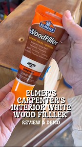 Watch Review & Demo! Elmer's White Interior Carpenter's Wood Filler on Amazon Live