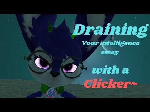 [Furry Hypno, F4A] Draining your intelligence away with a clicker~