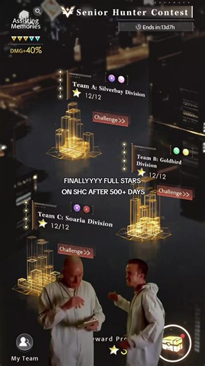 Honorable mention to @mybestiezs for helping me beat the last stage of Team B effortlessly 🥹 Couldn't have done it without your help, thank you so muchhhh ❤️😭 #loveanddeepspace #seniorhuntercontest #shc #loveanddeepspacegame #otomegame