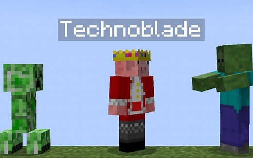 【熟】MinecraftVR体验【Technoblade】
