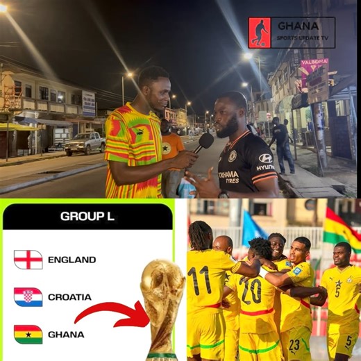 🇬🇭 Ghanaians react after Ghana Black Stars was grouped with England, Croatia and Panama in the 2026 FIFA WORLD CUP | Ghana Sports Update