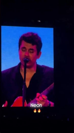 john mayer neon live | India tour concert