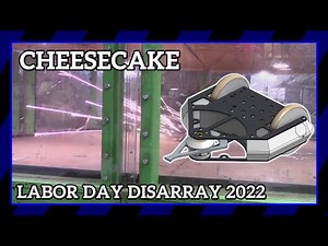 Antweight Combat Robot Tournament: Cheesecake at Labor Day Disarray 2022