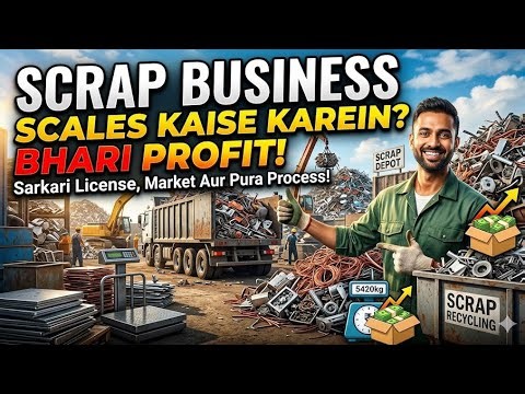 Scrap biness scales Kaise karein bhari profit video 2026 scrap biness scales ##