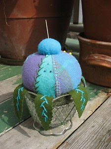 make-do pincushion