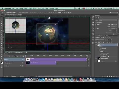 How to Create 3D Animation in Photoshop