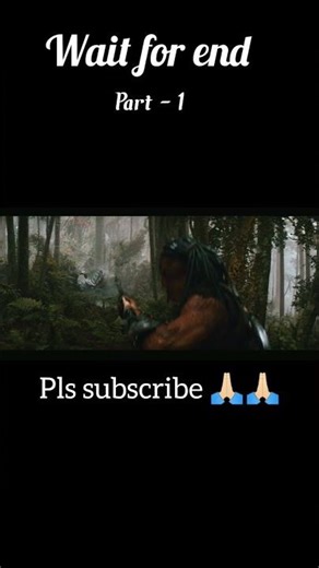 Part- 1 Monster (Predator ) save their life from the creature 👽😈 fight with them‪@ShottByPrince‬