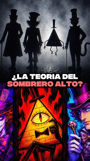 THE TOP HAT THEORY #shorts #gravityfalls #catinthehat