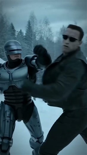 RoboCop vs Terminator… Final Battle 🤖💥