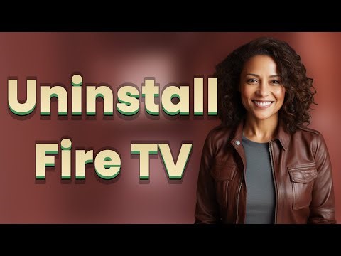 How Do You Uninstall Sideloaded Apps on Fire TV?