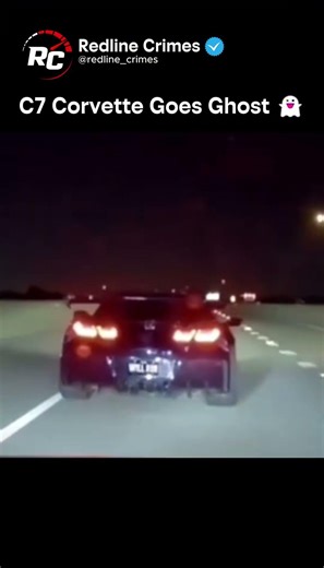 Driver Forgot he was Driving a Corvette 🏎️ #car #police
