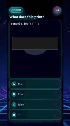 10-Second Code Quiz #6 (JavaScript)