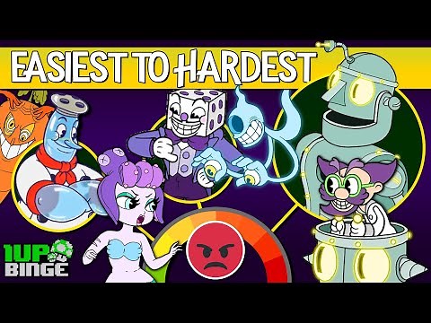 Every CUPHEAD Boss Ranked: Easiest to Hardest 🎲♔🧂👿