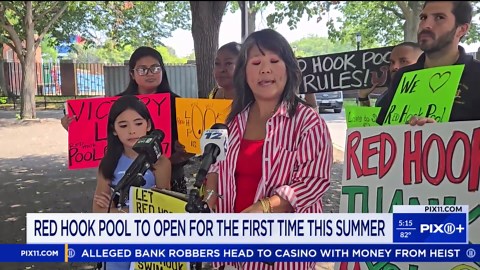 Red Hook Pool reopening brings relief to Brooklyn residents