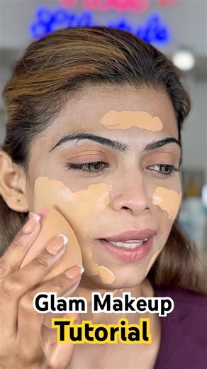 Saree Look Makeup Tutorial | Step-by-Step Glow ✨#shorts