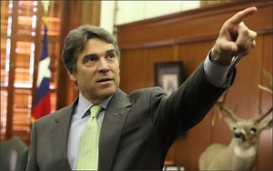 Today in Perry: Trans-Texas Memories, Anita on Obama, Taking Aim at Gingrich