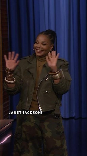 In 5, 4, 3, 2, 1… #JanetJackson crashes Jimmy’s monologue! #JimmyFallon #FallonTonight