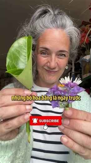 How to Make a Beautiful Bouquet from a Single Leaf