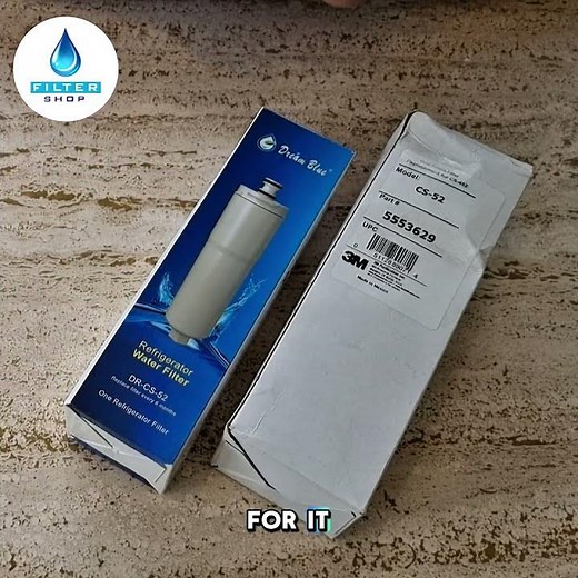 Compatible 3M CS-52 Bosch Refrigerator Water Filter