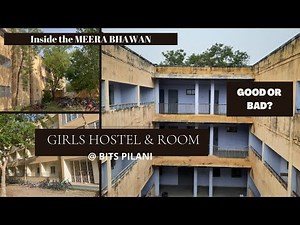 Girls Hostel at BITS Pilani, Pilani Campus | Meera Bhawan | Hostel and Room Tour | Anisha Nandimath