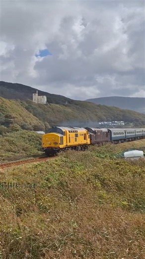 Class 97 Dave Berry Class 37 Loch Laidon West Coast Railways & Network Rail Pass Barmouth 12.9.25
