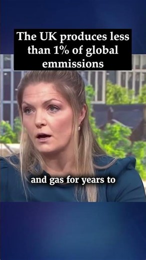 The UK produces less than 1% of global emissions. #ukpolitics #conservatives #labour #energy