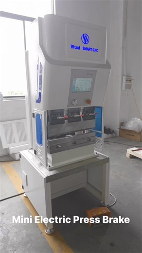 111K views · 581 reactions | Mini Electric Press Brake #pressbrake,#cncpressbrake, #fabrication #sheetmetalfabrication | Wuxi Smart CNC Equipment Group Co.,LTD | Facebook