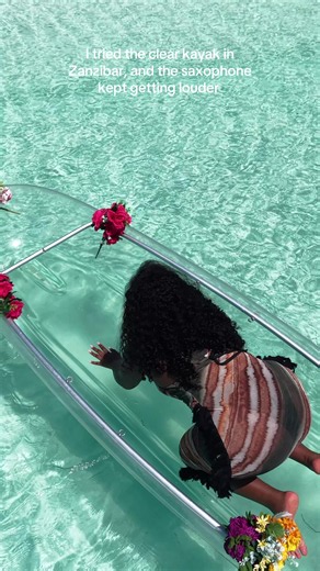 I Tried the Clear Kayak in Zanzibar & the Saxophone Got Louder