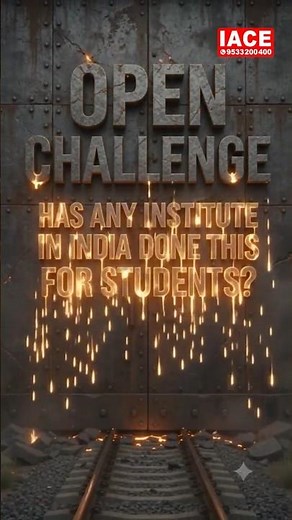 Has any Institute in India done this for students, open challenge?