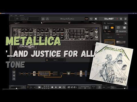 Metallica ...AND JUSTICE FOR ALL guitar tone - AmpliTube 5