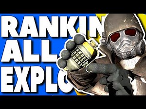 FNV Ultimate Thrown And Place Explosives Ranked