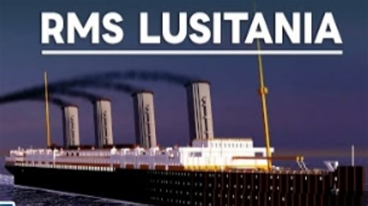 （搬运）RMS LUSITANIA(卢西塔尼亚号)- Minecraft Animation | Remastered