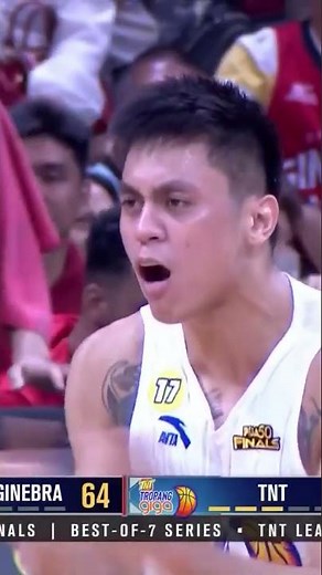 Rey Nambatac SINKS CRUCIAL THREE for TNT vs. Ginebra in 4Q | PBA Season 49 Commissioner’s Cup