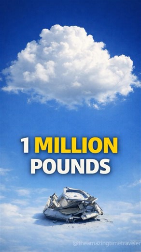 A Cloud Weighs Over 1 Million Pounds