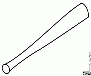 The baseball bat coloring page printable game
