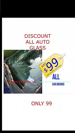 ¿How much to replace to windshield? #automobile #windshieldreplacement #windshield