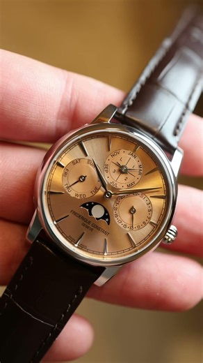 Frederique Constants Best Watch! Classics Perpetual Calendar! Manufacture Calibre under $10,000!