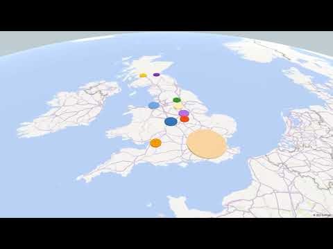 Excel 3D Map of the UK