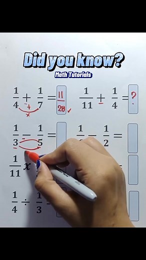 Unit Fractions💯💯💯 #MathTutor #mathmadeeasy #akositeachergon #Math #ma..._7478135428864953631 | Mood Killer
