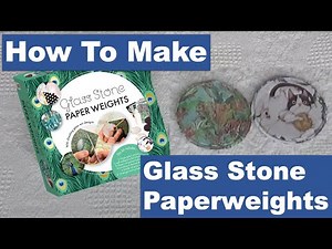 How to Make Glass Stone Paperweights | A guide to the Hinkler Craft Kit