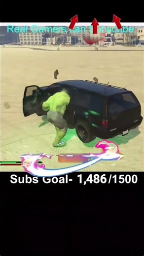 Hulk on beast Mode 💪💪in GTA V #gta #gta5 #gta5mods #gtahulk #gtaworld