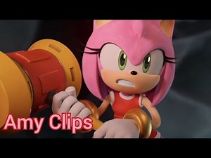 Amy Clips for Edits (4K 60FPS) / Sonic Prime: Ep1