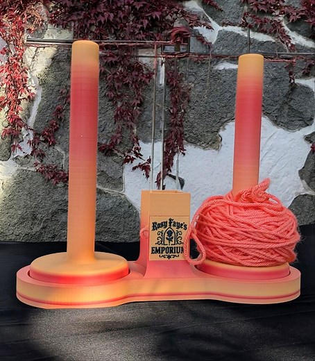 3D Printed Yarn Holder – Smooth-spinning Tangle-free Yarn Dispenser for Knitting & Crochet - Etsy